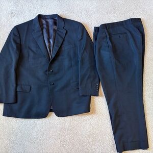 Pronto Uomo Black Men's Suit